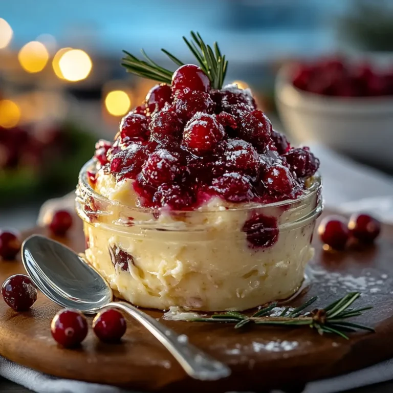 Christmas Cranberry Honey Butter