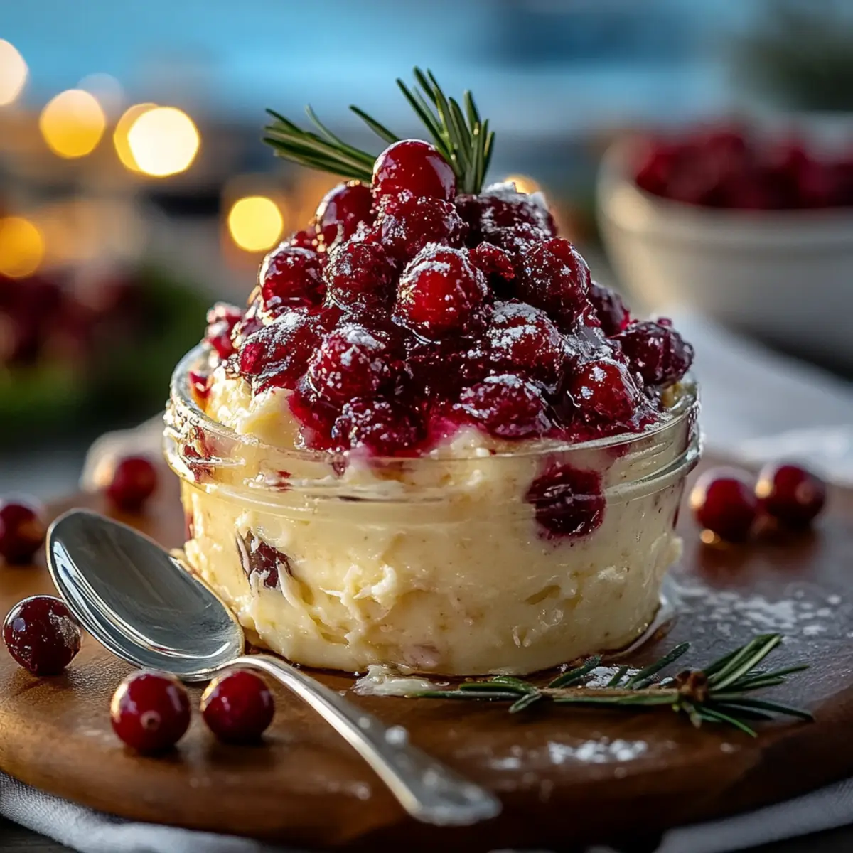 Christmas Cranberry Honey Butter