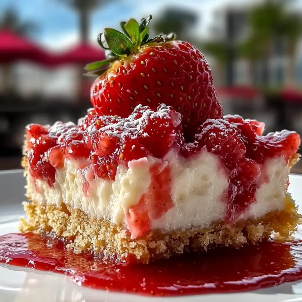 Ultimate Strawberry Cheesecake Dump Cake