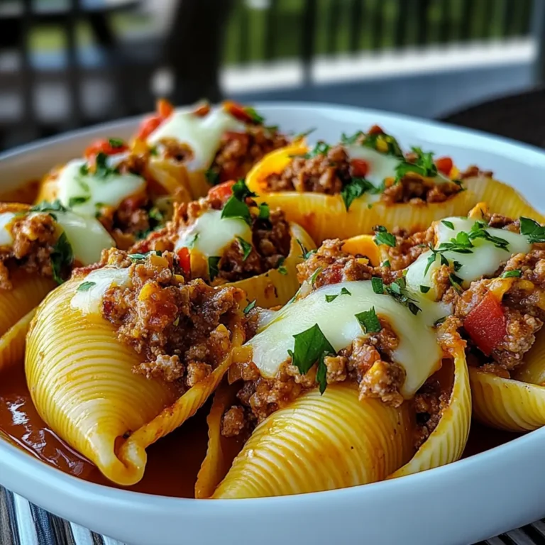Taco Stuffed Shells