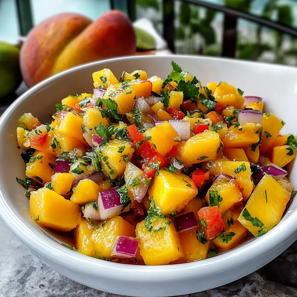 Easy Summer Mango Salsa