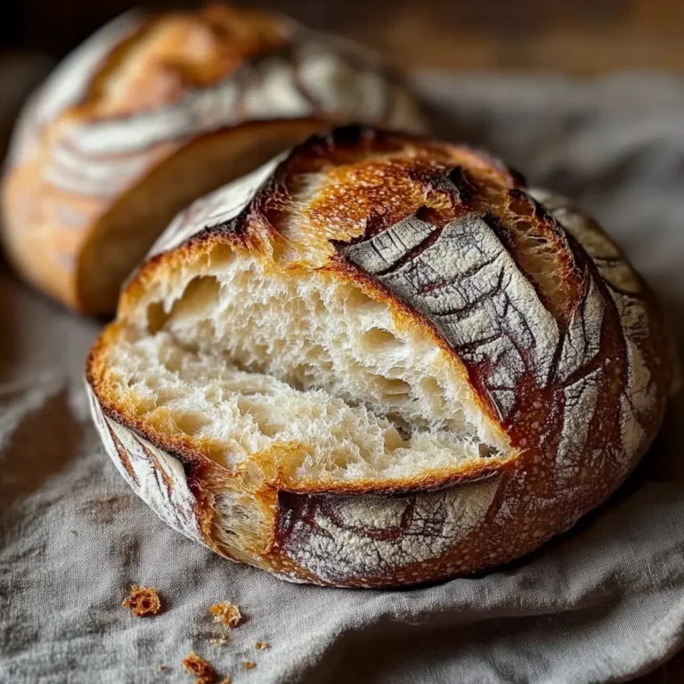 Classic Sourdough Bread With Starters