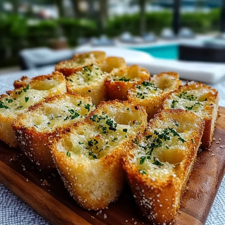 Crusty Garlic Bread