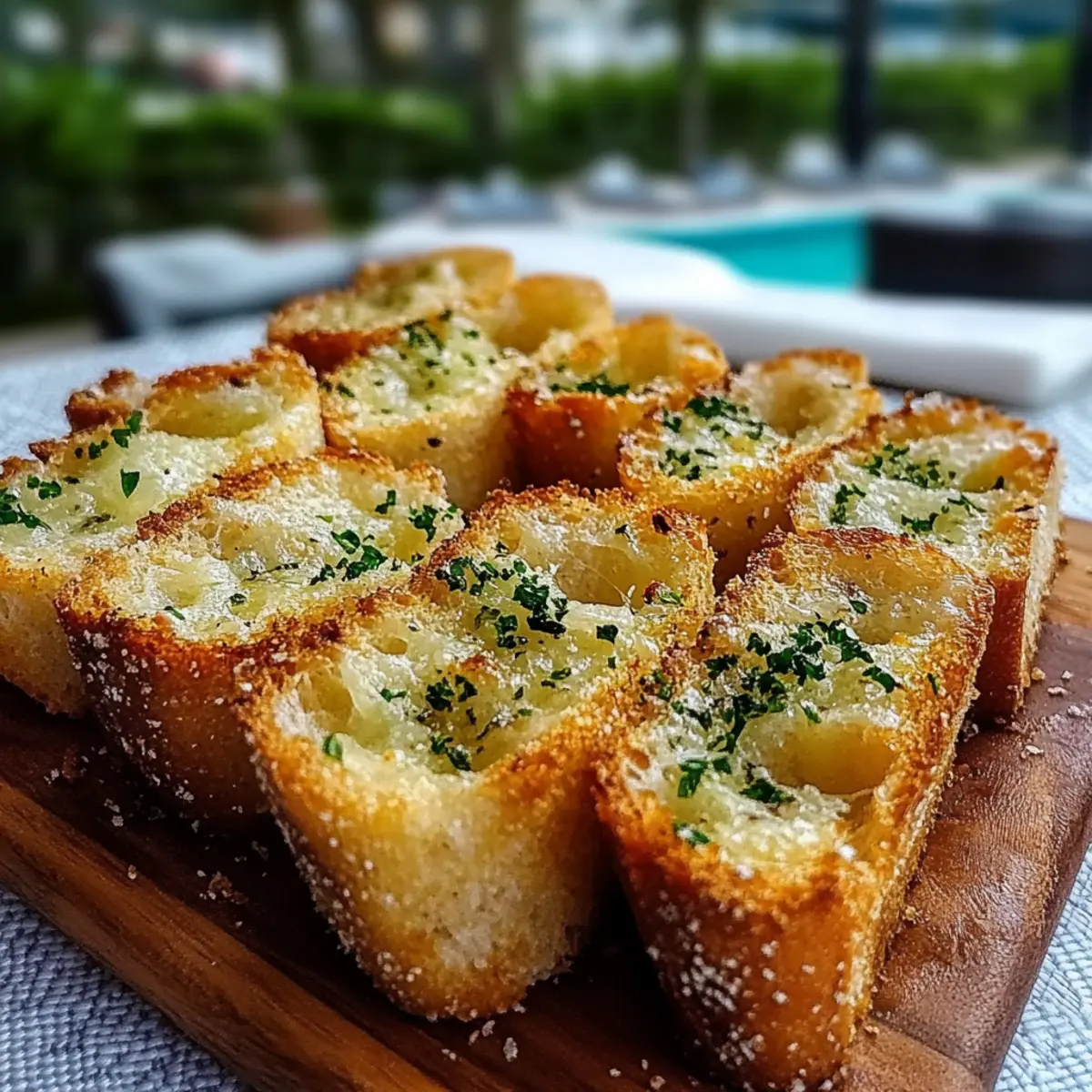 Crusty Garlic Bread