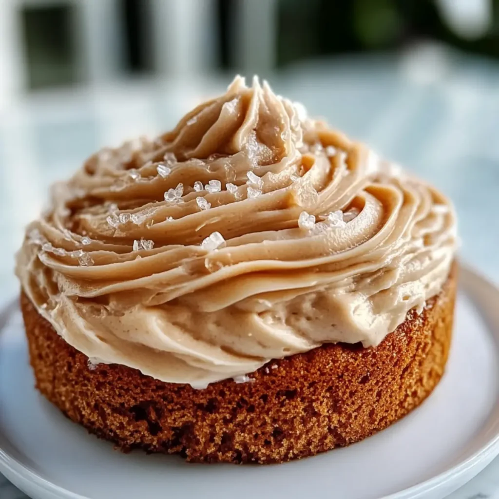 Salted Caramel Buttercream Frosting