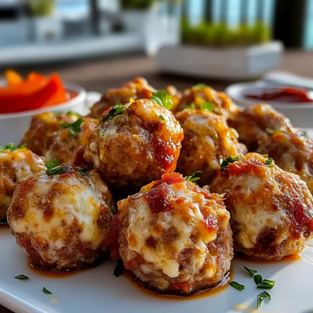 Rotel Cream Cheese Sausage Balls