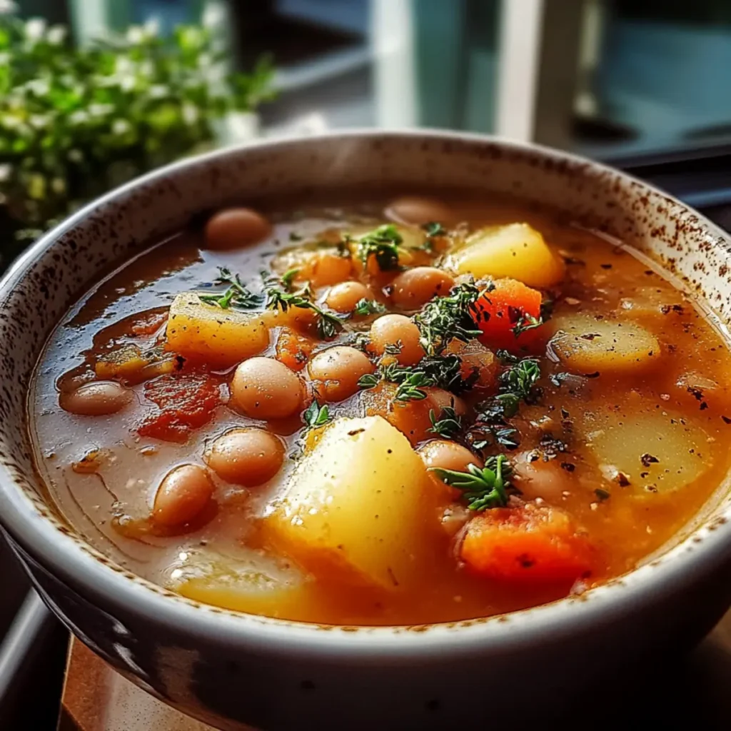 Hearty Potato Bean Soup