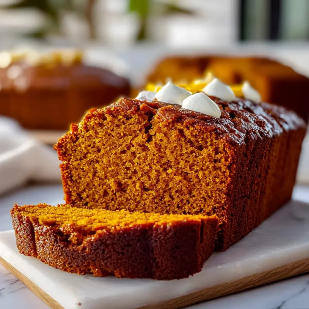 Easy Homemade Pumpkin Bread