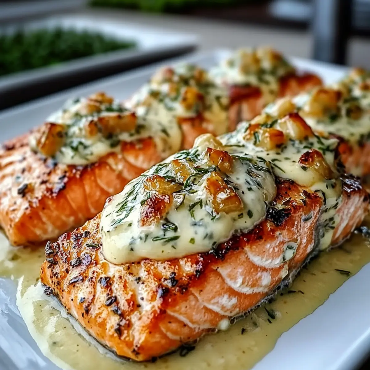 Boursin Baked Salmon