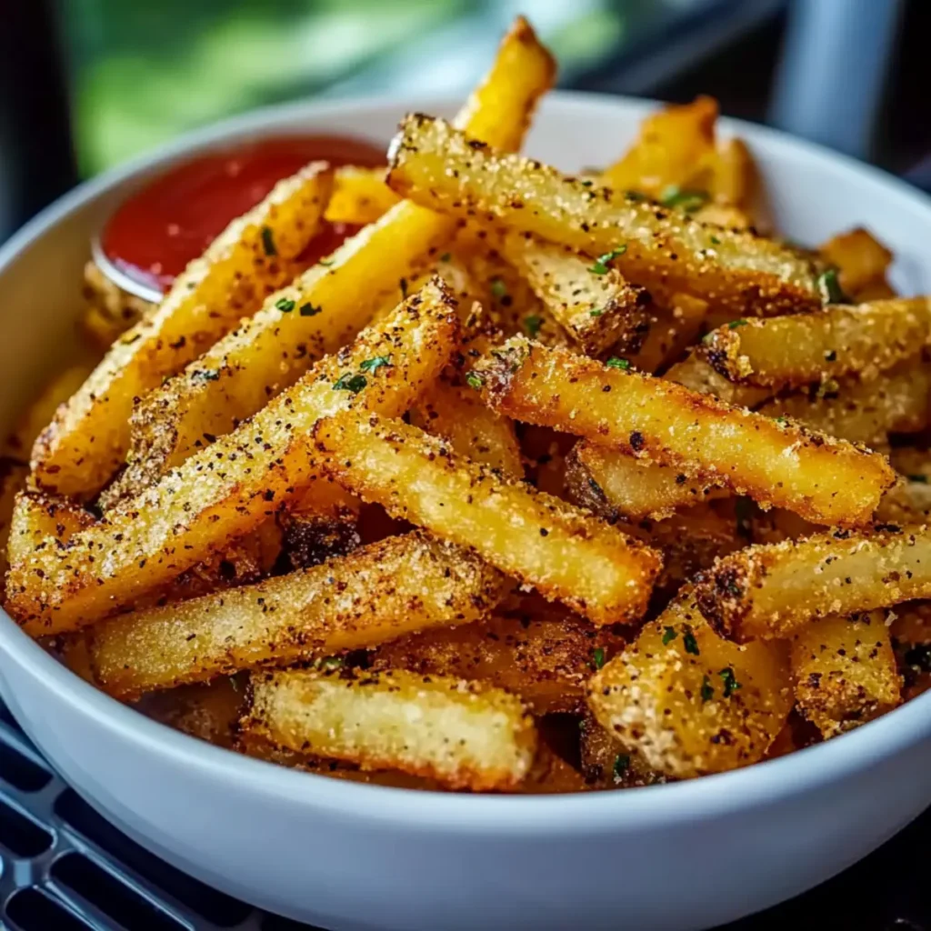 Golden Air Fryer Fries