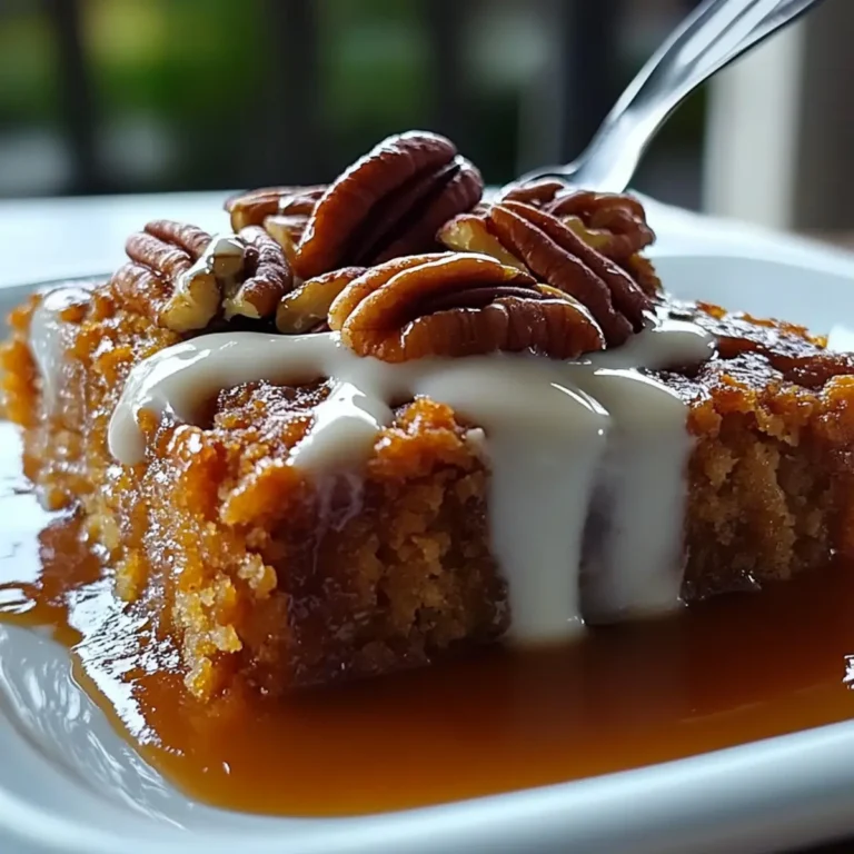 Cinnamon Pumpkin Pecan Cobbler
