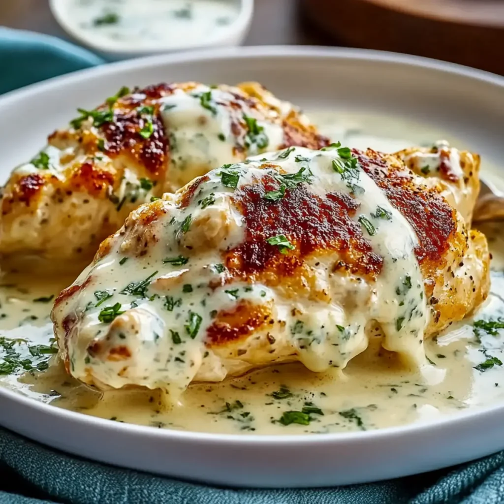Slow-Cooker Creamy Ranch Chicken