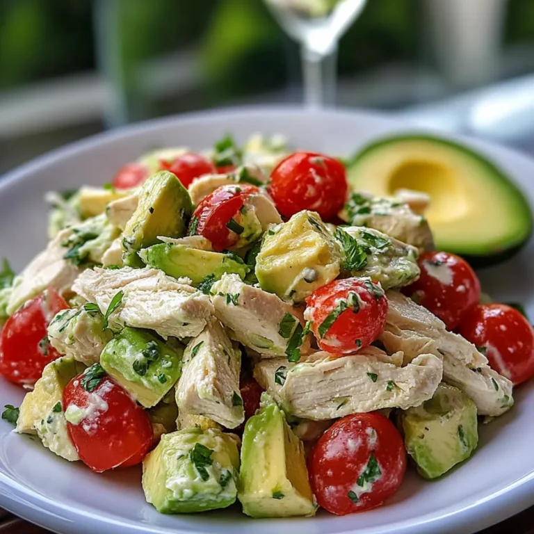 Avocado Chicken Salad