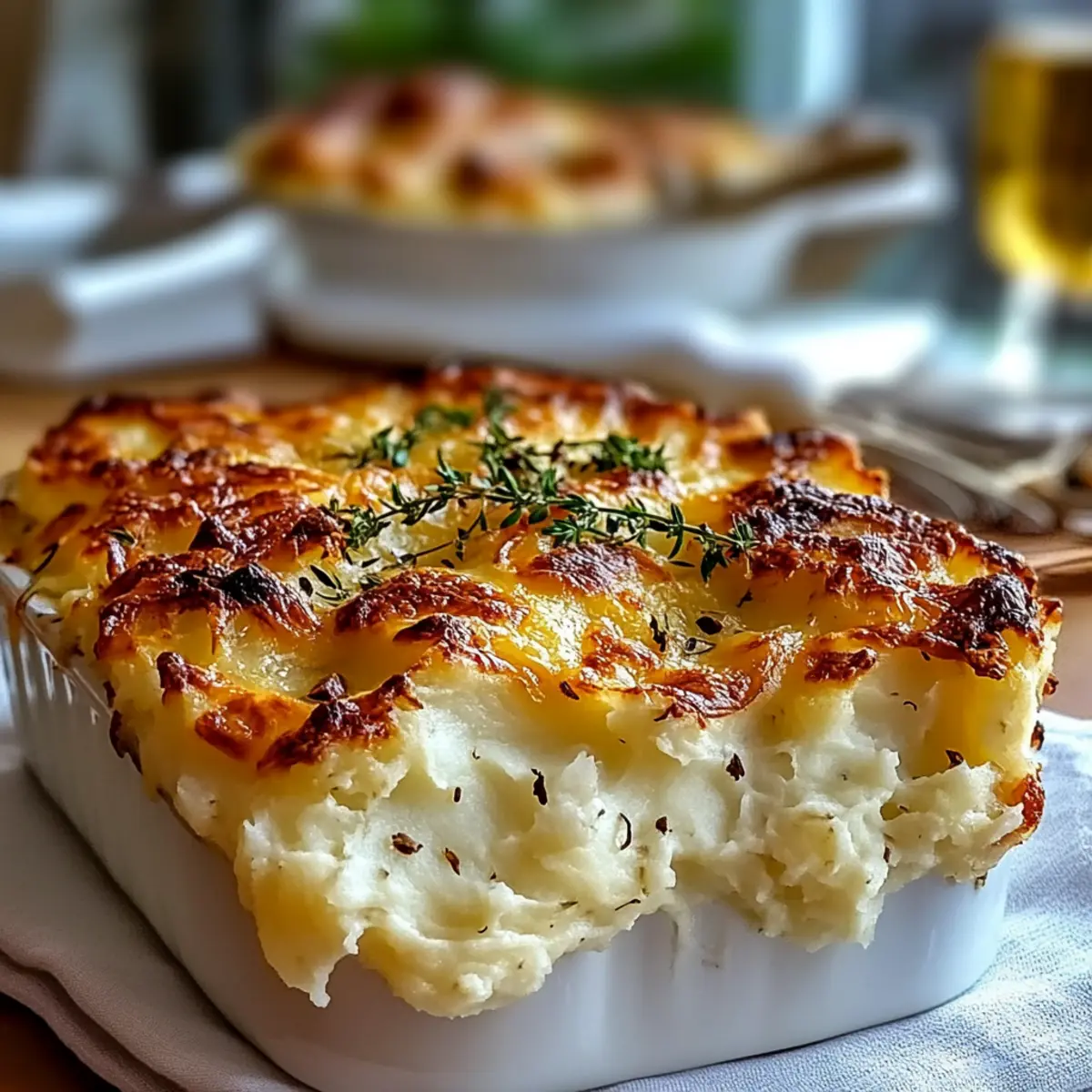 Mouthwatering Mashed Potato Casserole