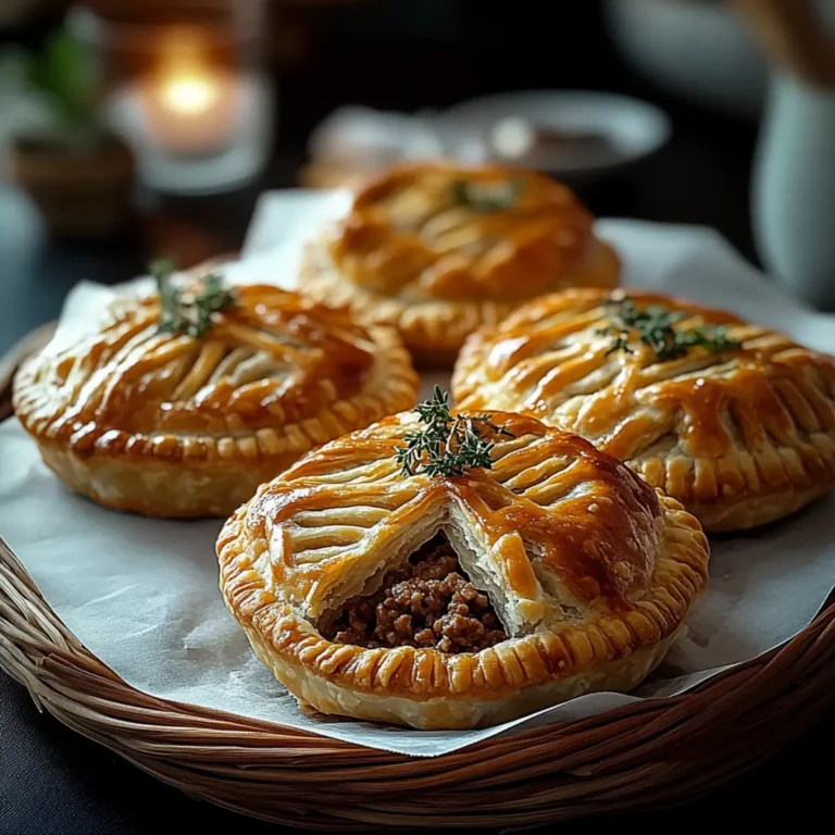 Savory Beef Meat Pies