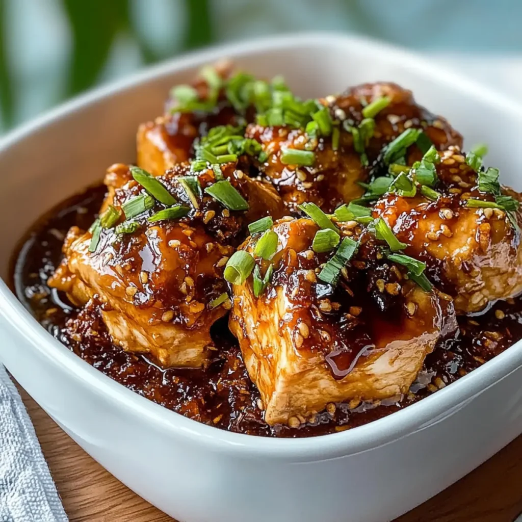Gluten-Free Slow Cooker Honey Garlic Chicken
