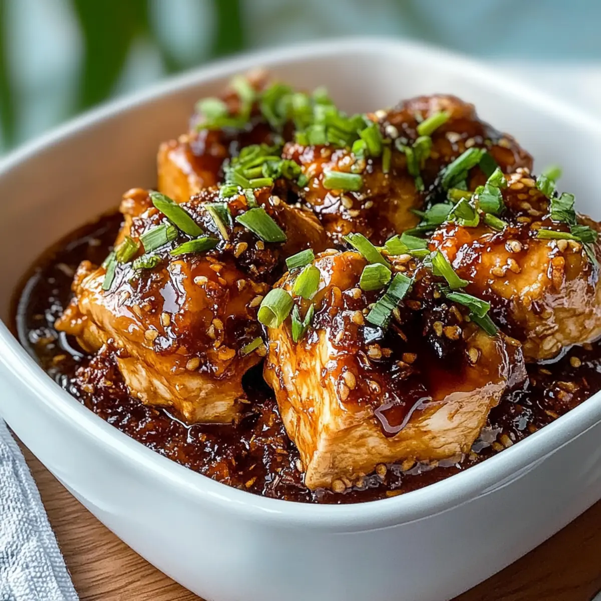 Gluten-Free Slow Cooker Honey Garlic Chicken