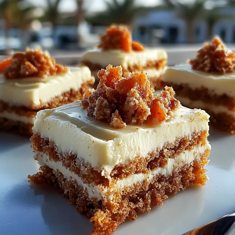 Decadent Carrot Cake Bars with Cream Cheese Frosting
