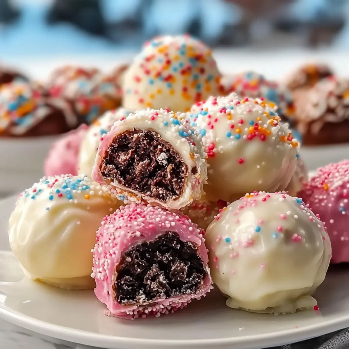 Winter Wonderland Truffles