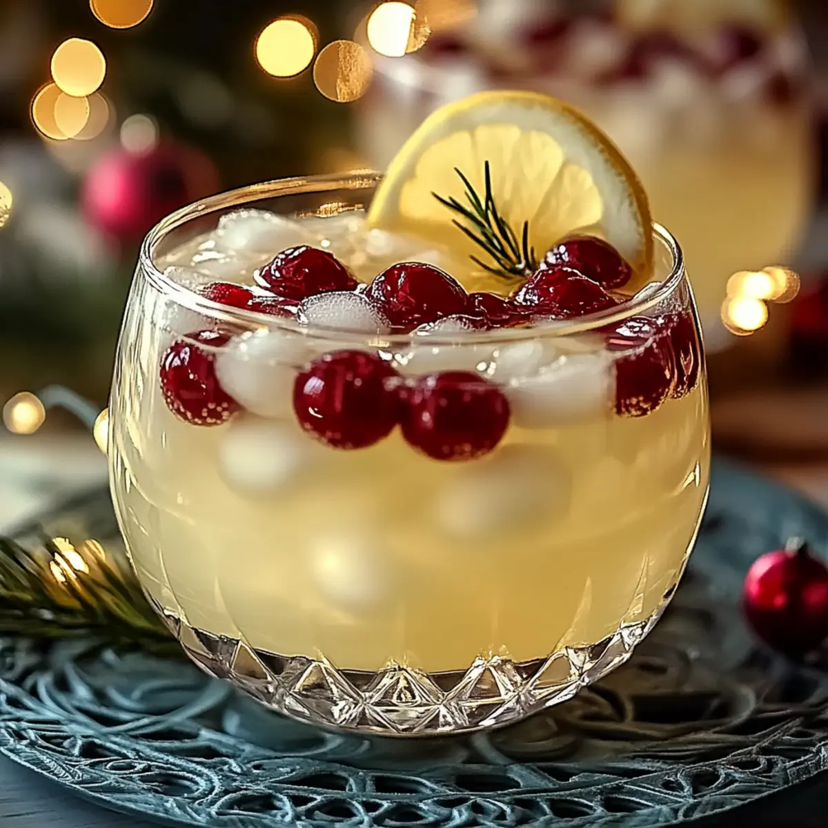 White Christmas Punch