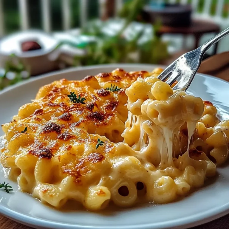 Homemade Baked Mac And Cheese