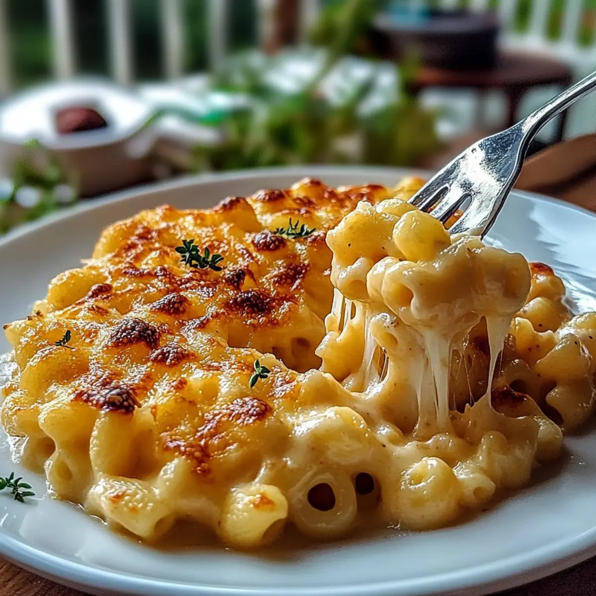 Homemade Baked Mac And Cheese