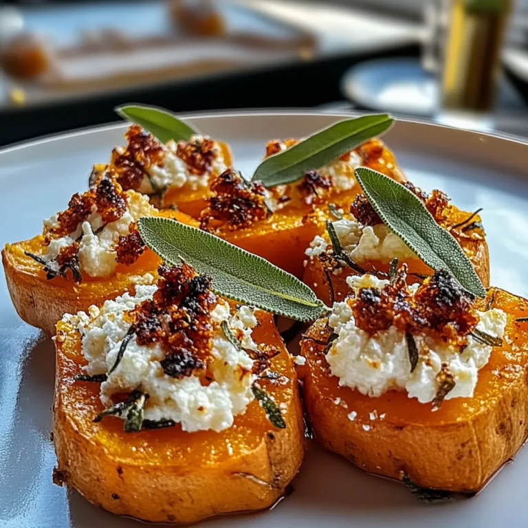 Sweet Potato Goat Cheese Sage