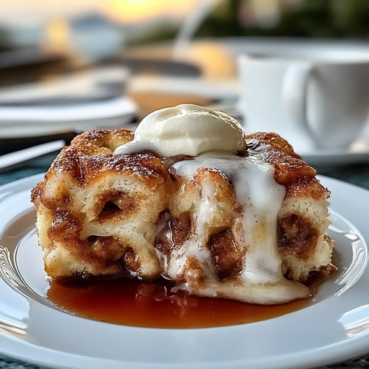 Cinnamon Roll French Toast Casserole