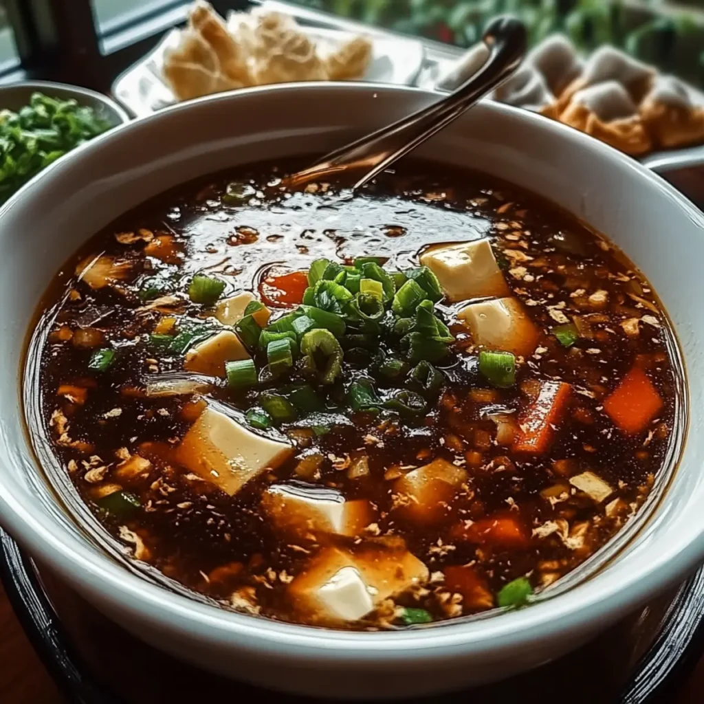 Chinese Style Hot and Sour Soup
