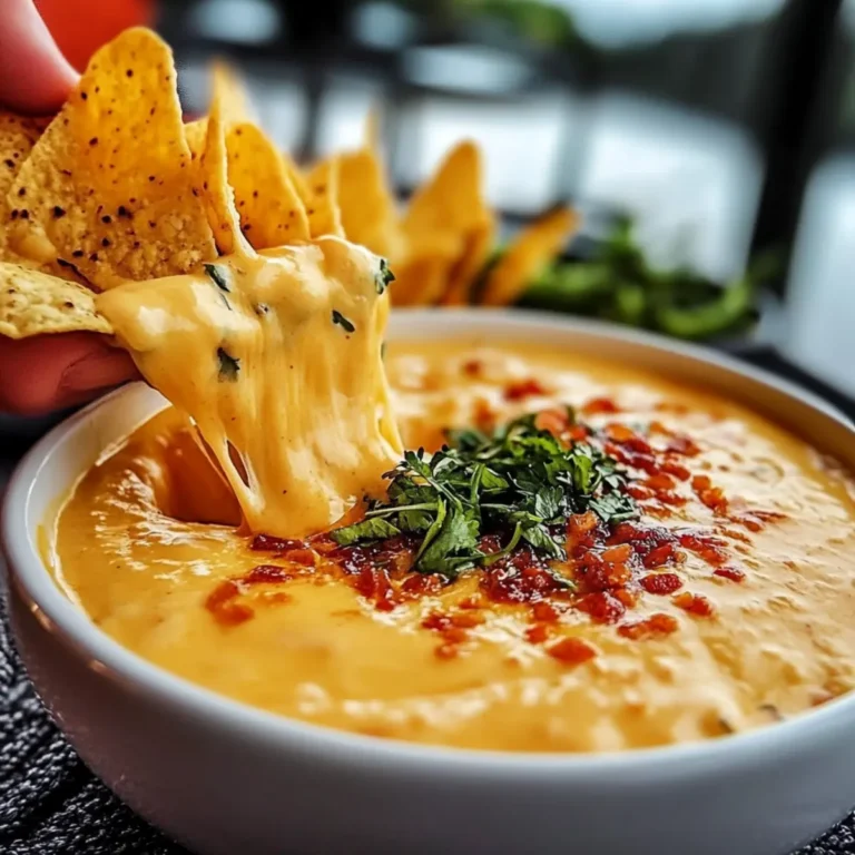Homemade Nacho Cheese Dip