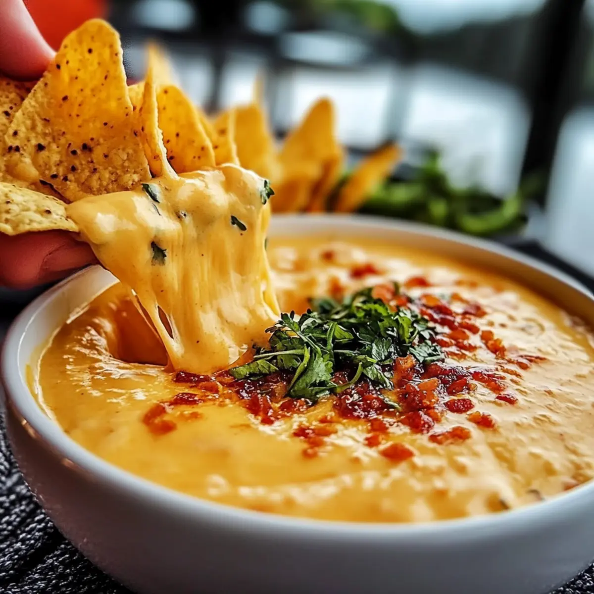 Homemade Nacho Cheese Dip
