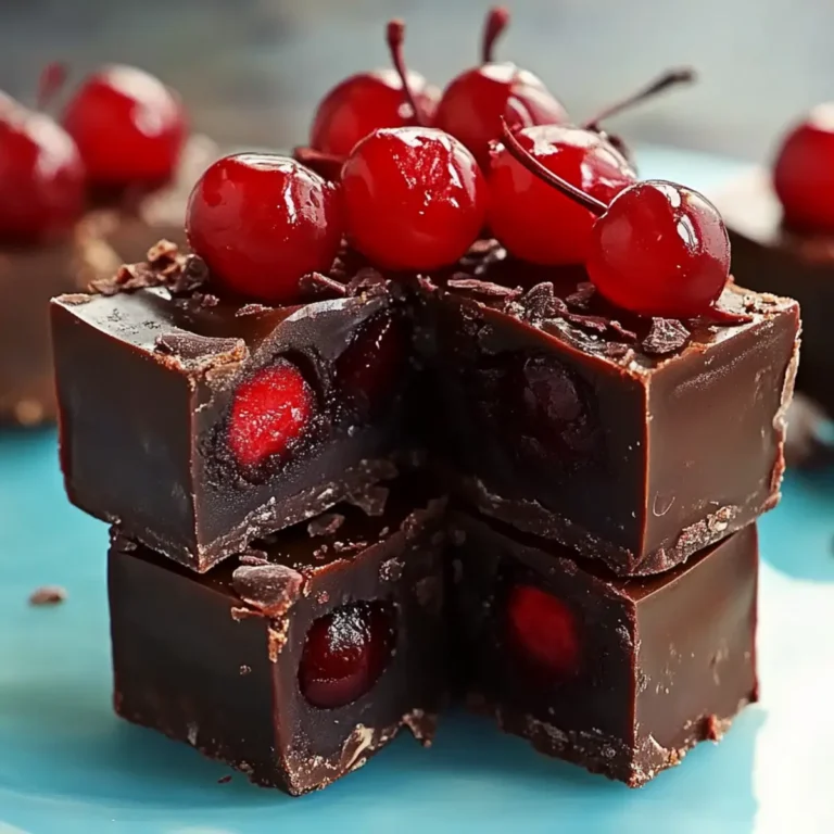 Dracula's Dark Cherry Fudge