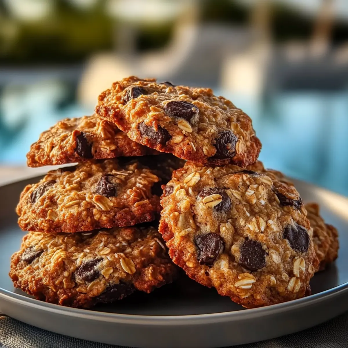 Protein Packed Oatmeal Breakfast Cookies