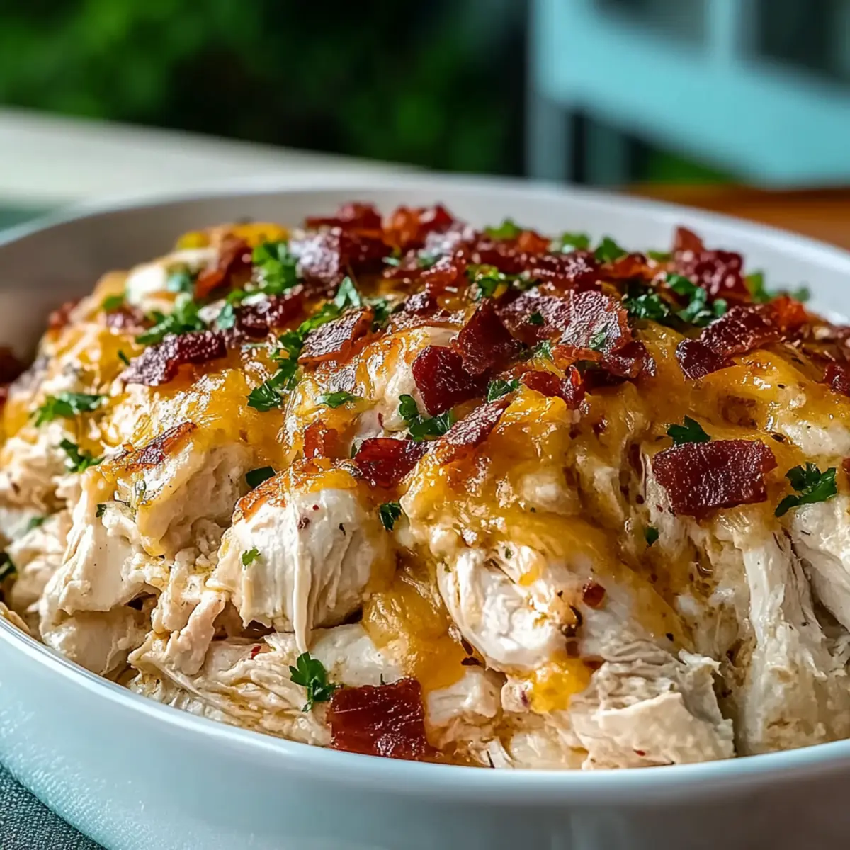 Mouthwatering Slow Cooker Crack Chicken