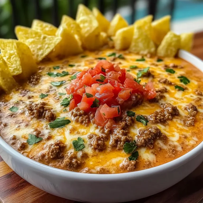 Mouthwatering Crockpot Rotel Dip With Ground Beef