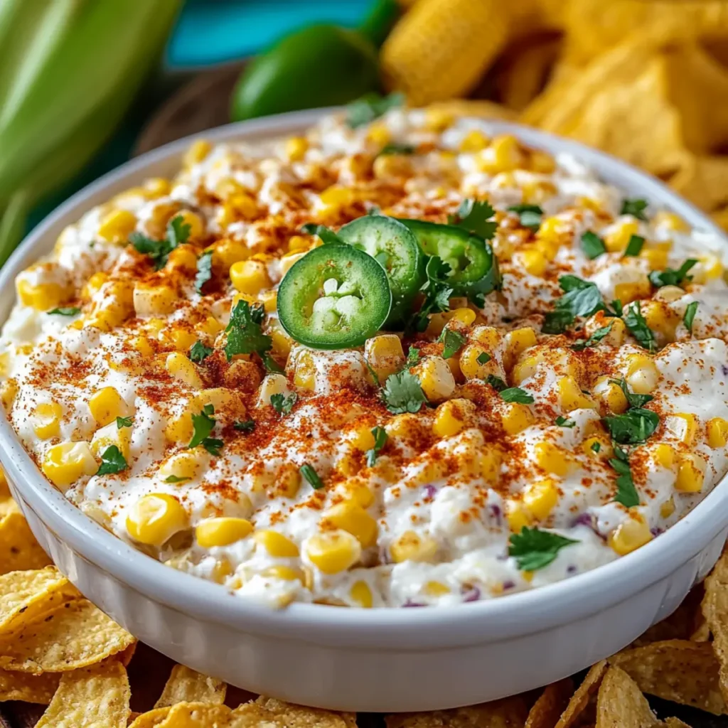 Best Mexican Street Corn Dip