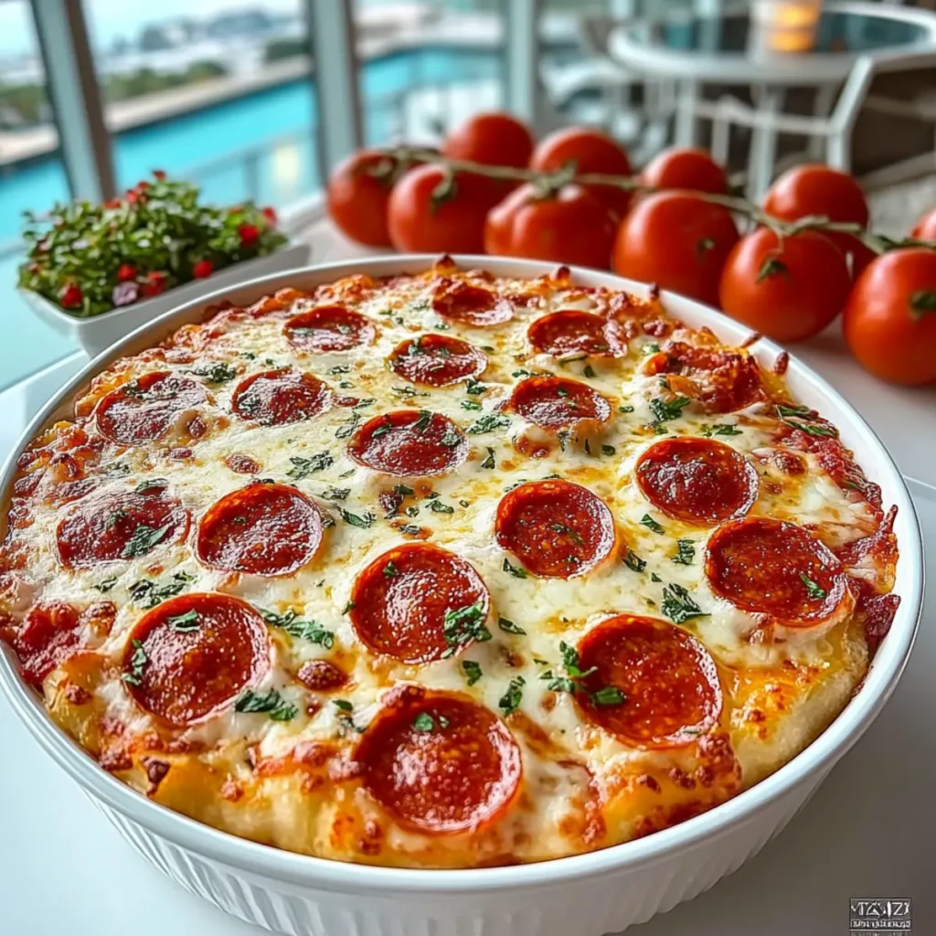 Savory 5-Ingredient Pizza Dip