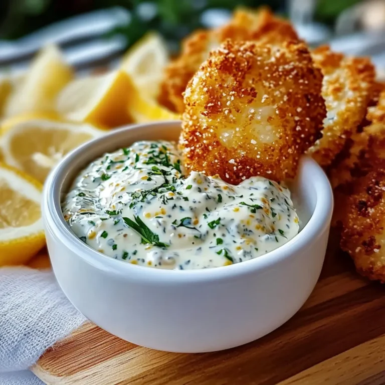 Creamy Homemade Tartar Sauce