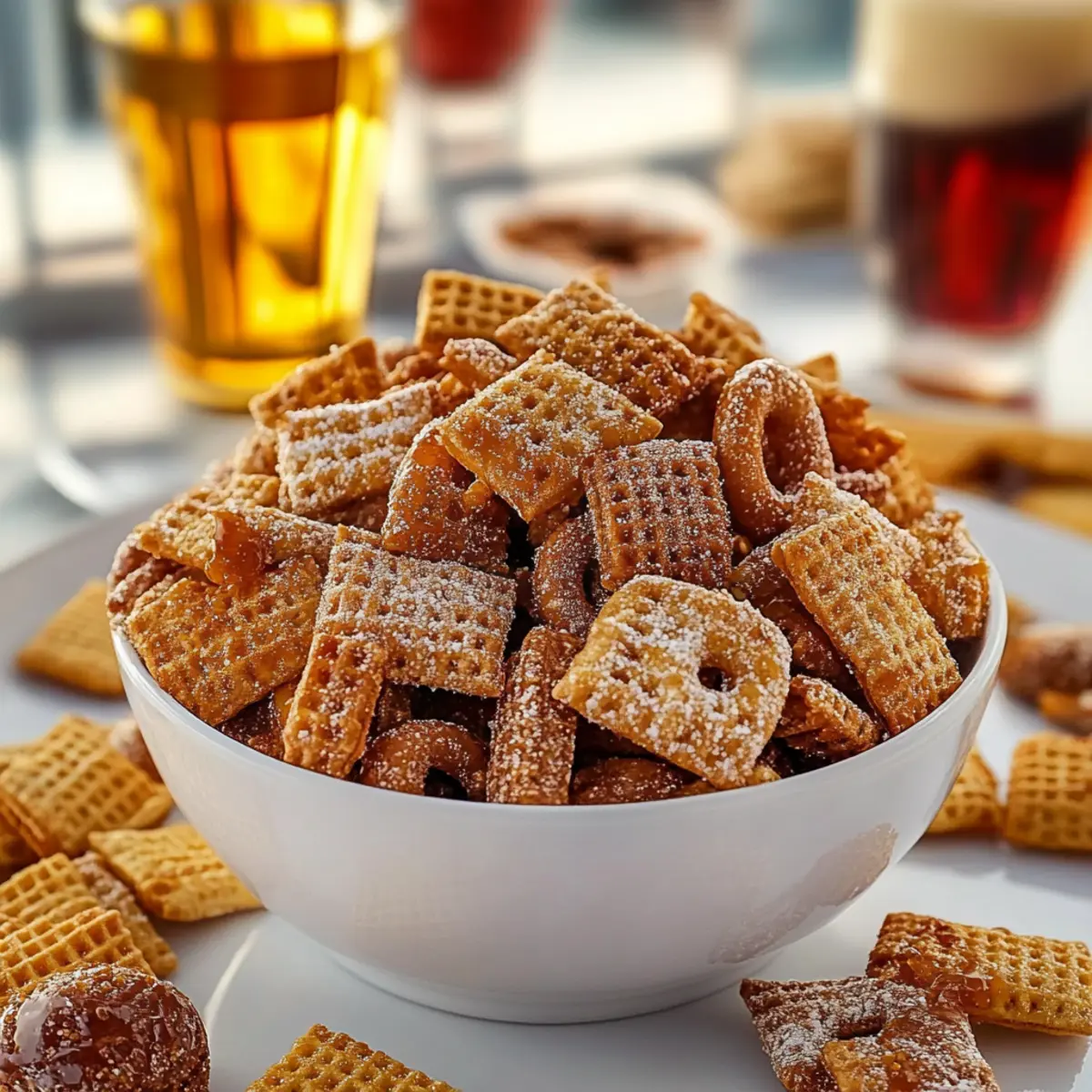 Caramel Churro Chex Mix