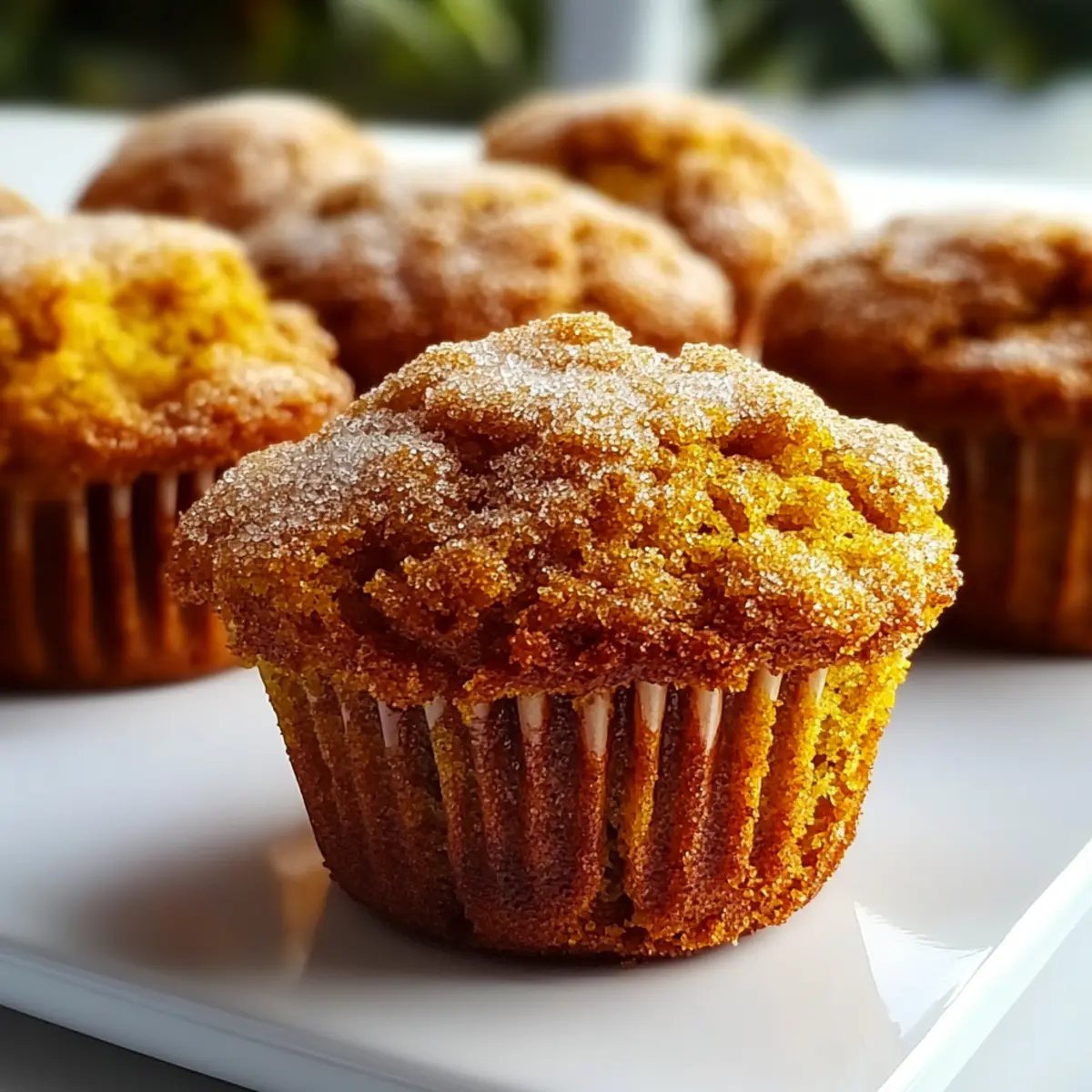 Cinnamon Sugar Pumpkin Muffins