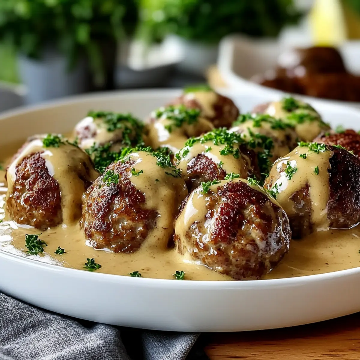 Creamy Swedish Meatballs