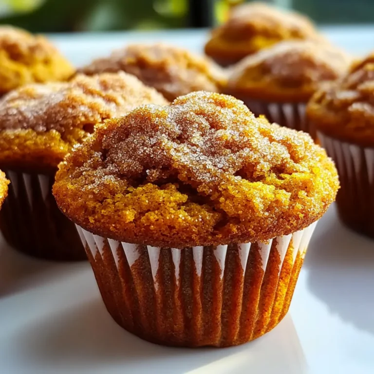 Cinnamon Sugar Pumpkin Muffins