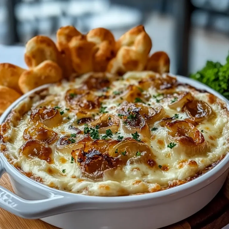 Caramelized Onion and Gruyere Dip