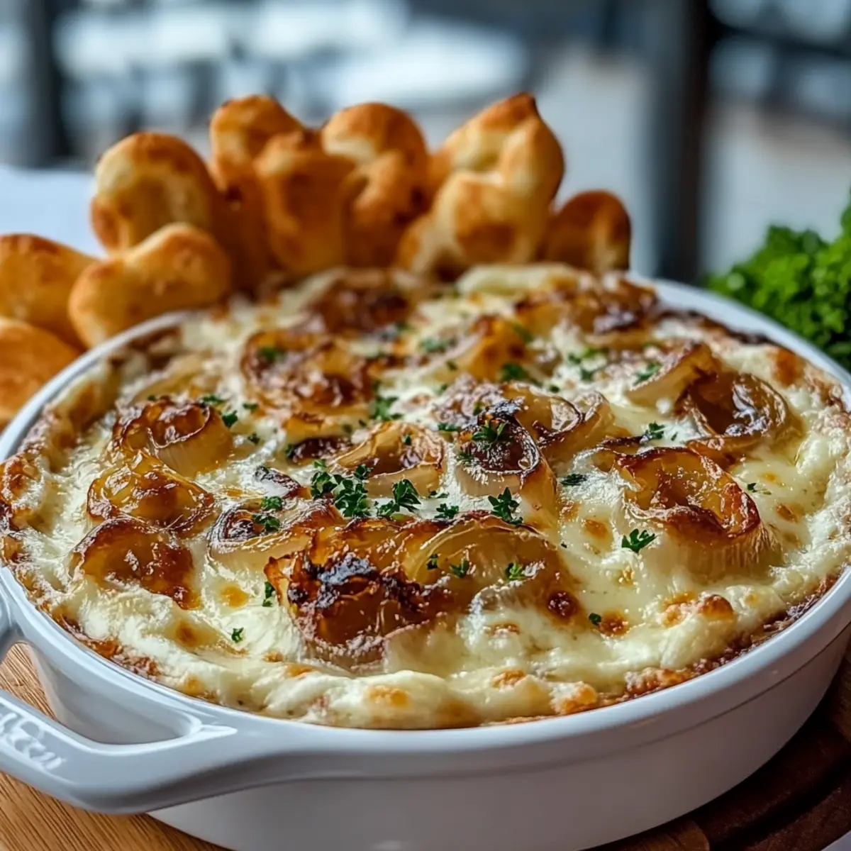 Caramelized Onion and Gruyere Dip