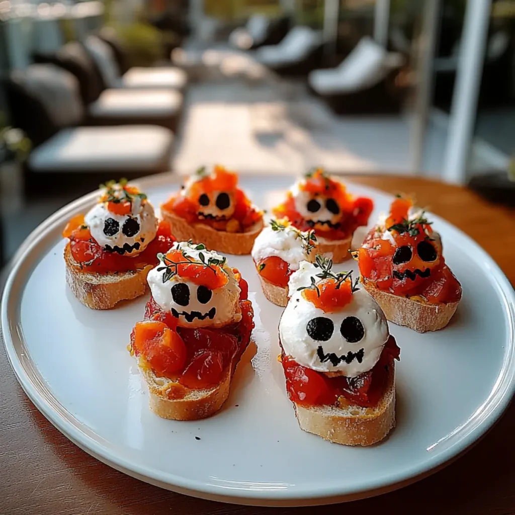 Spooky BOO-schetta