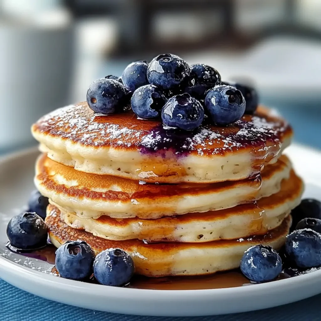 Easy Blueberry Pancakes