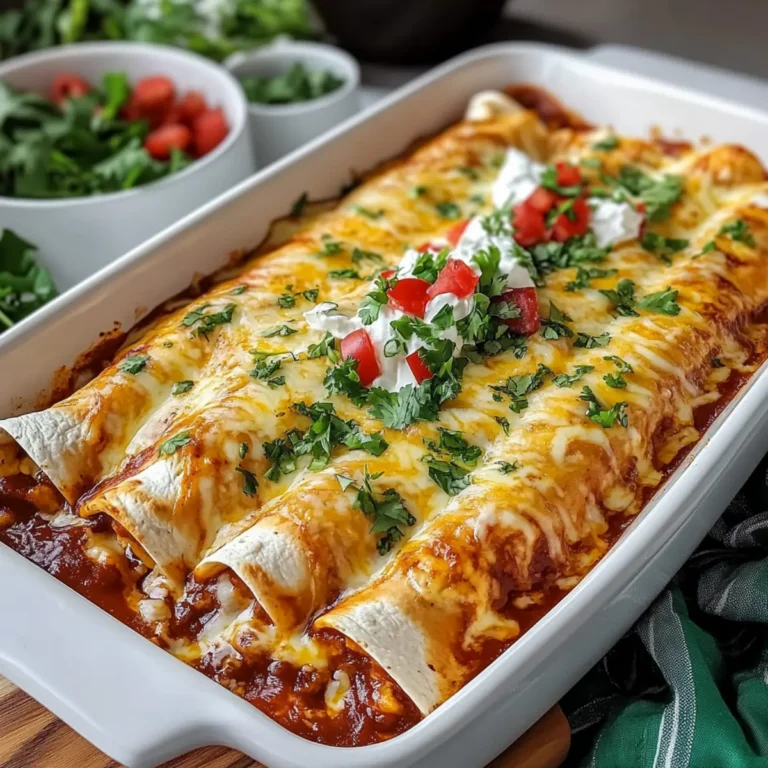 Cream Cheese Chicken Enchiladas