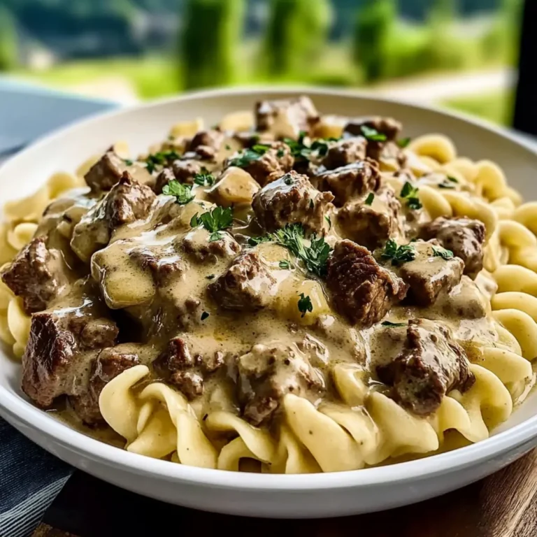 Quick Instant Pot Beef Stroganoff