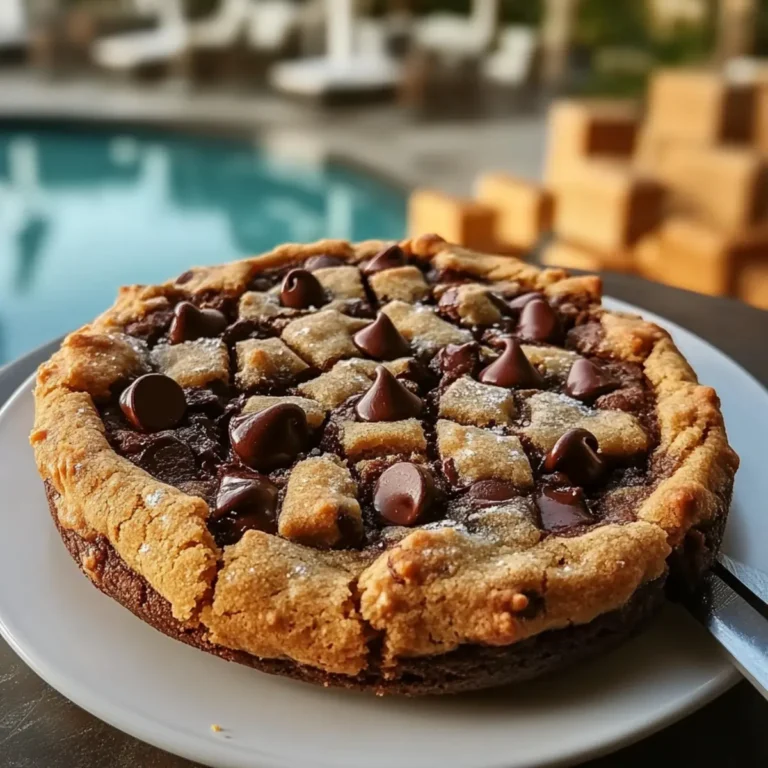 Chocolate Chip Skillet Cookie