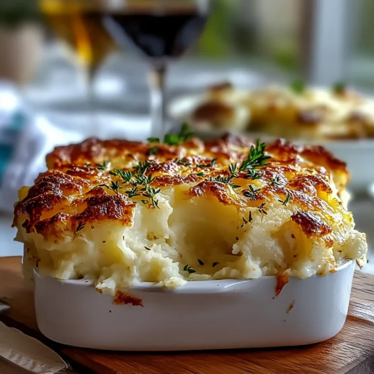 Mouthwatering Mashed Potato Casserole